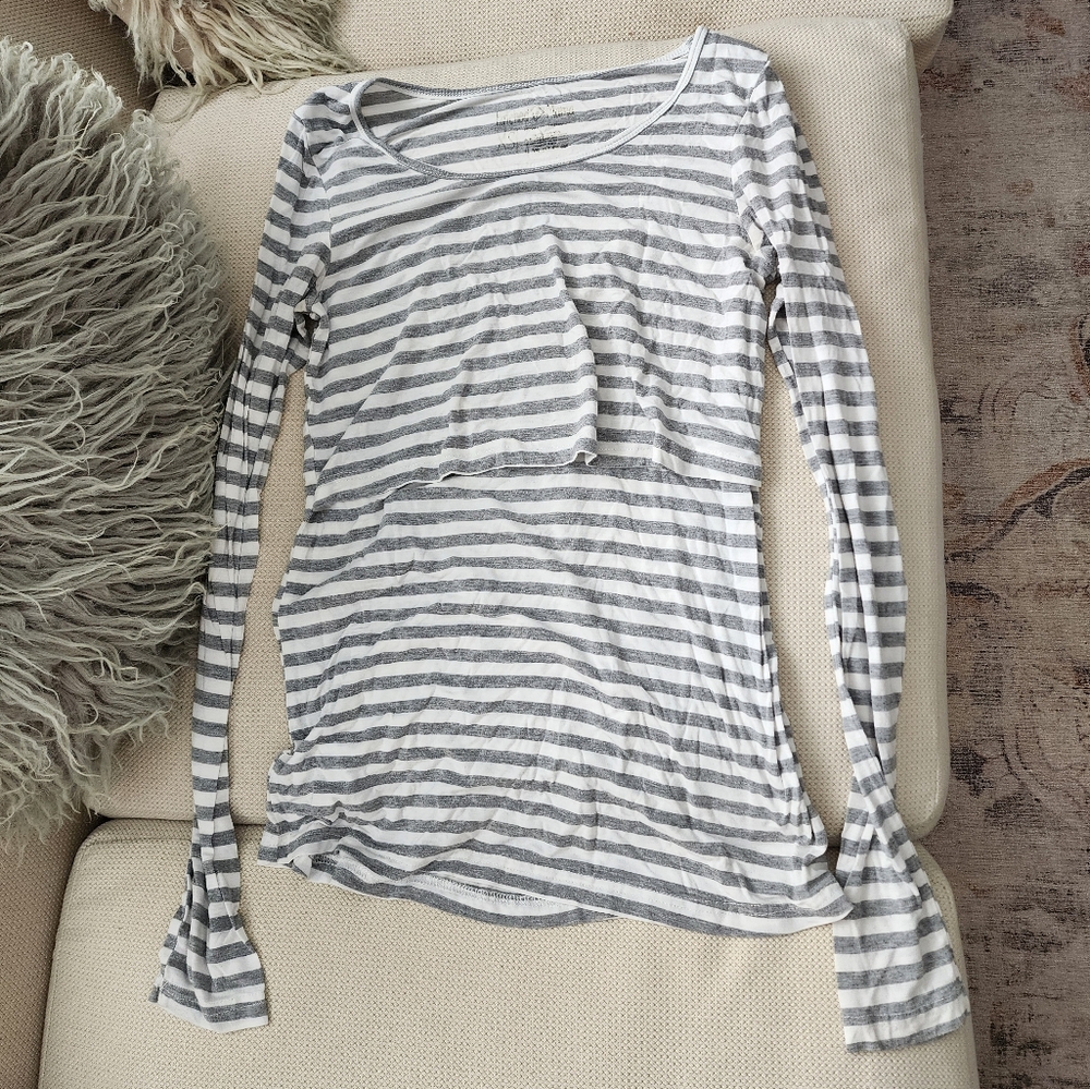 Latched Mama Essential Long Sleeve Nursing Top